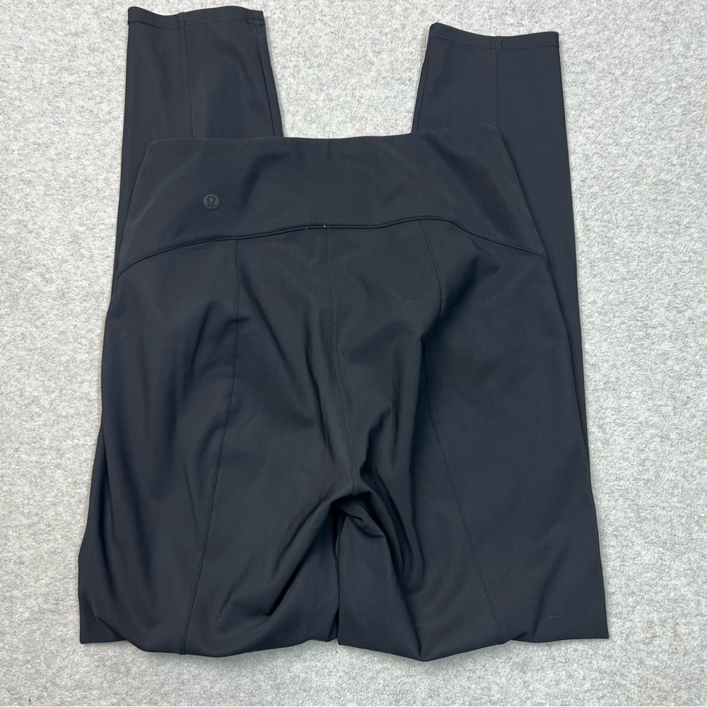 LULULEMON Pants Womens 6 Black Here to There High Rise Active Casual 7/8 - Picture 9 of 10